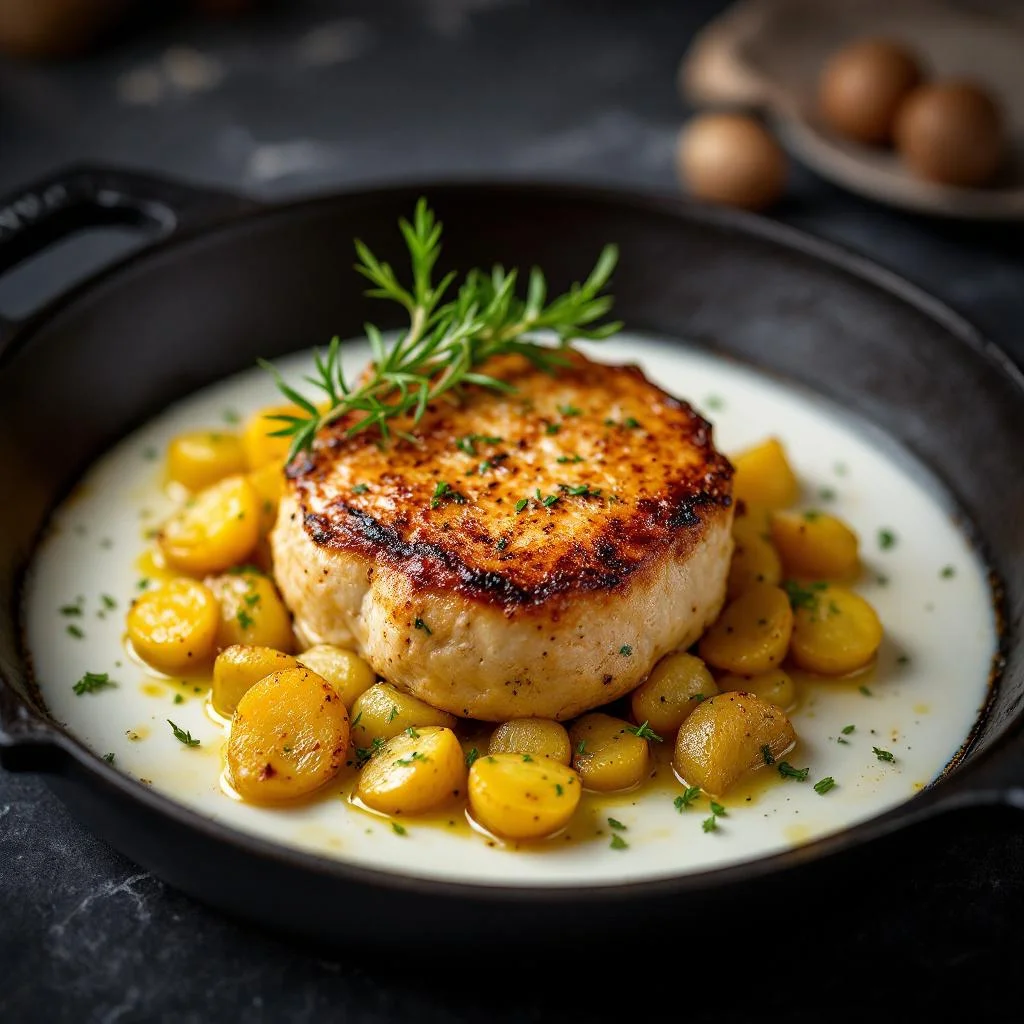Agneau aux Herbes et Pommes de Terre