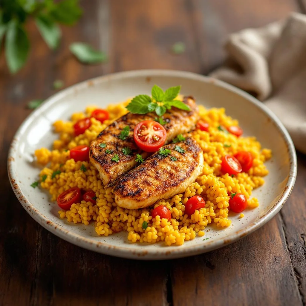 Akassa farci aux abats