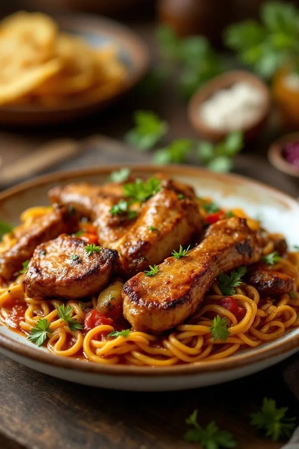 Brik Farci à l'Agneau et aux Câpres