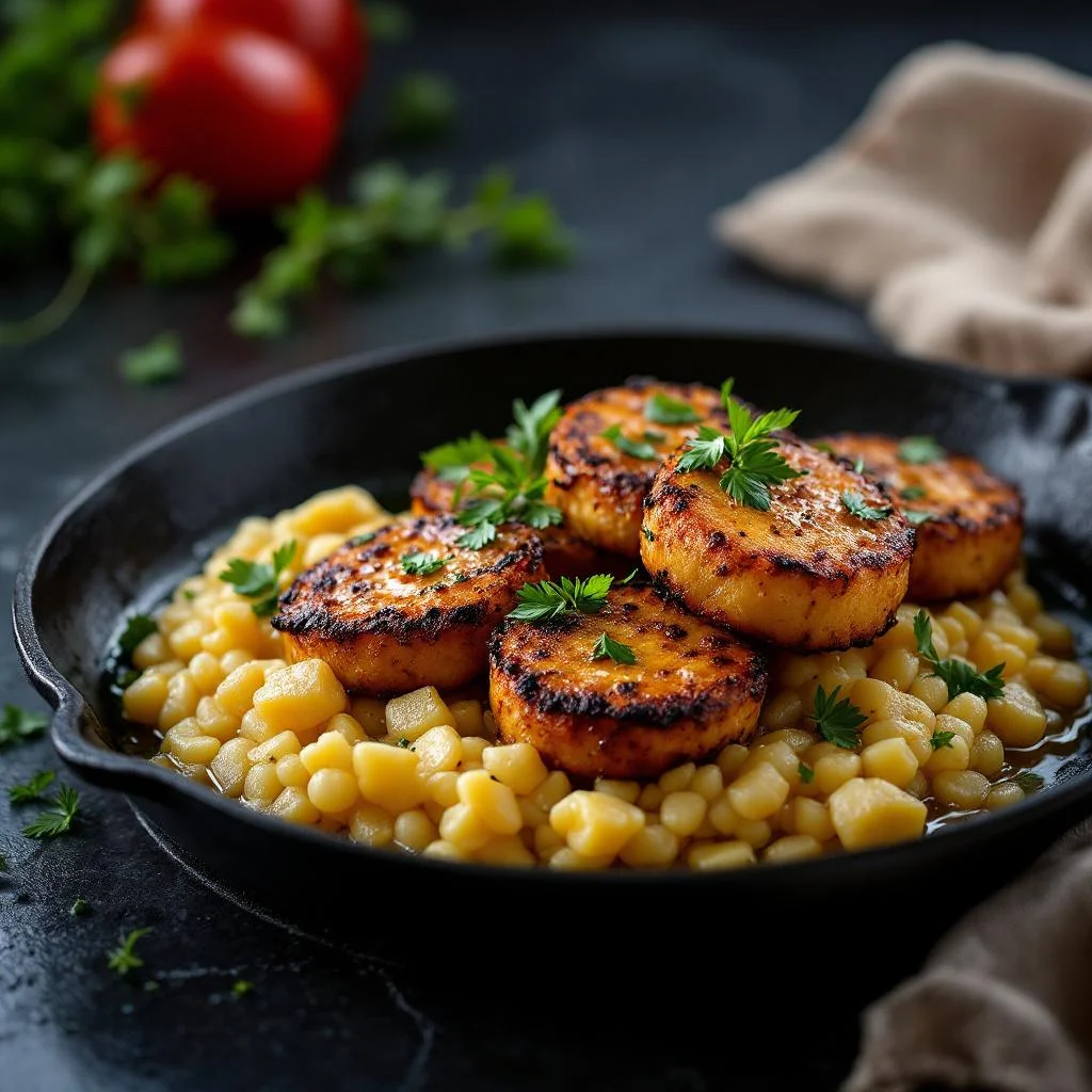 Brochettes de Patate Douce au Miel