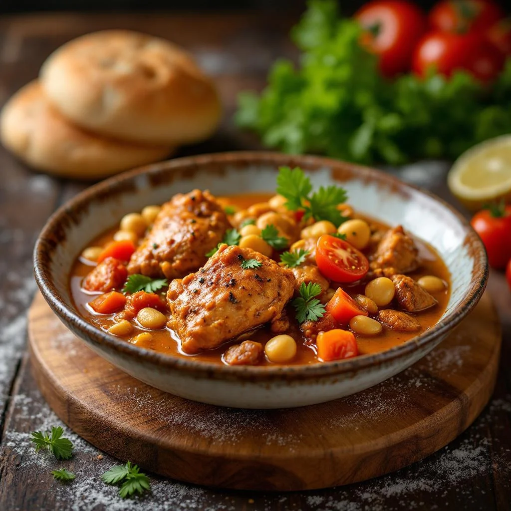 Chorba de Poulet Gambienne