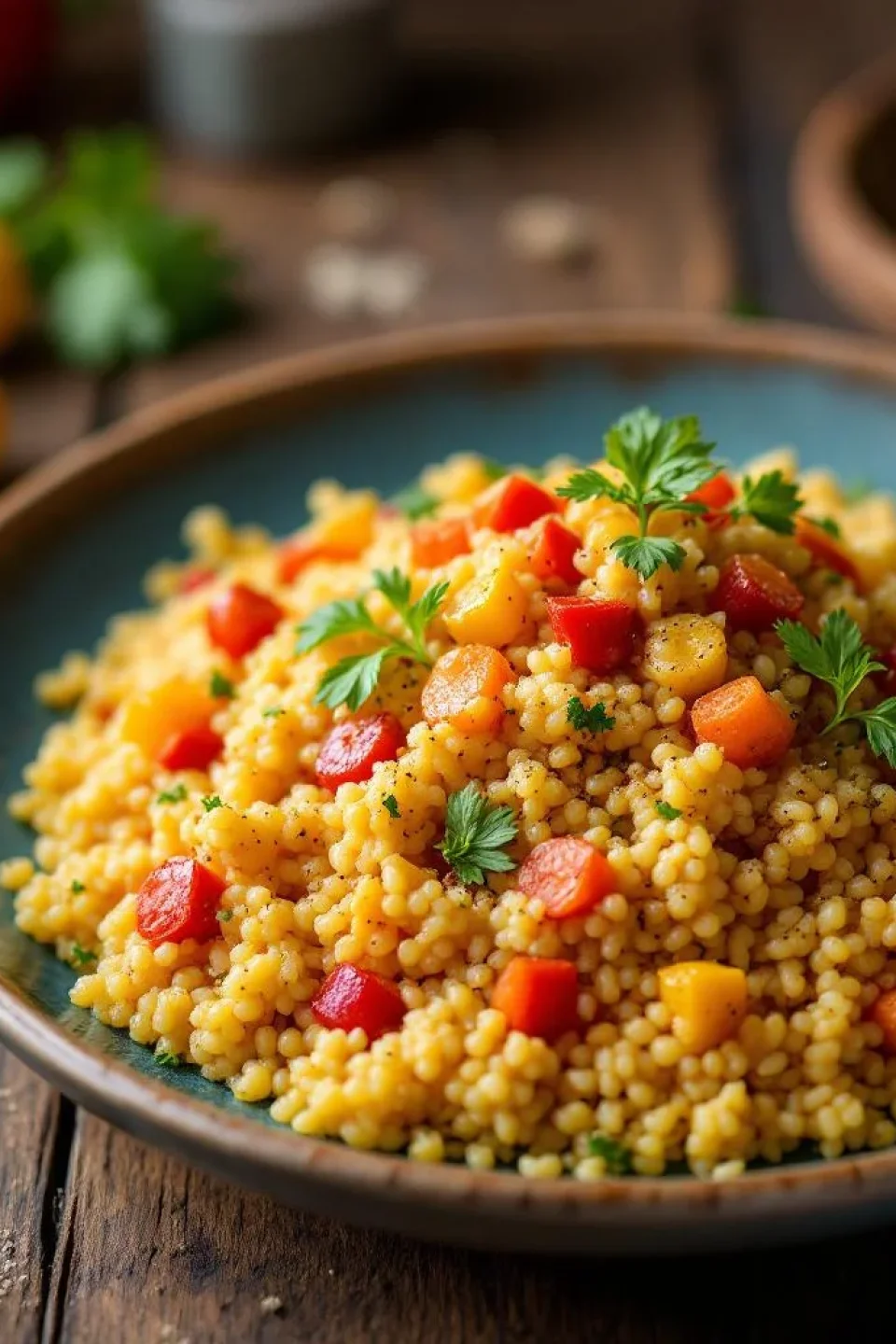 Couscous aux Fruits Secs et Épices
