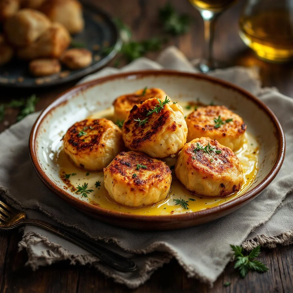 Croustillants de Poulet au Fromage