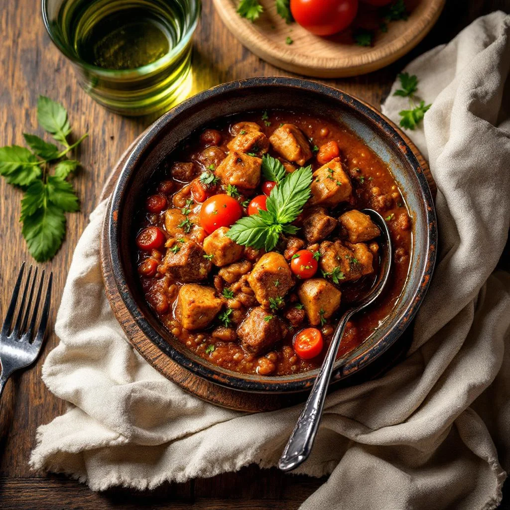 Estofado de Cabrito - Ragout de Chevreau