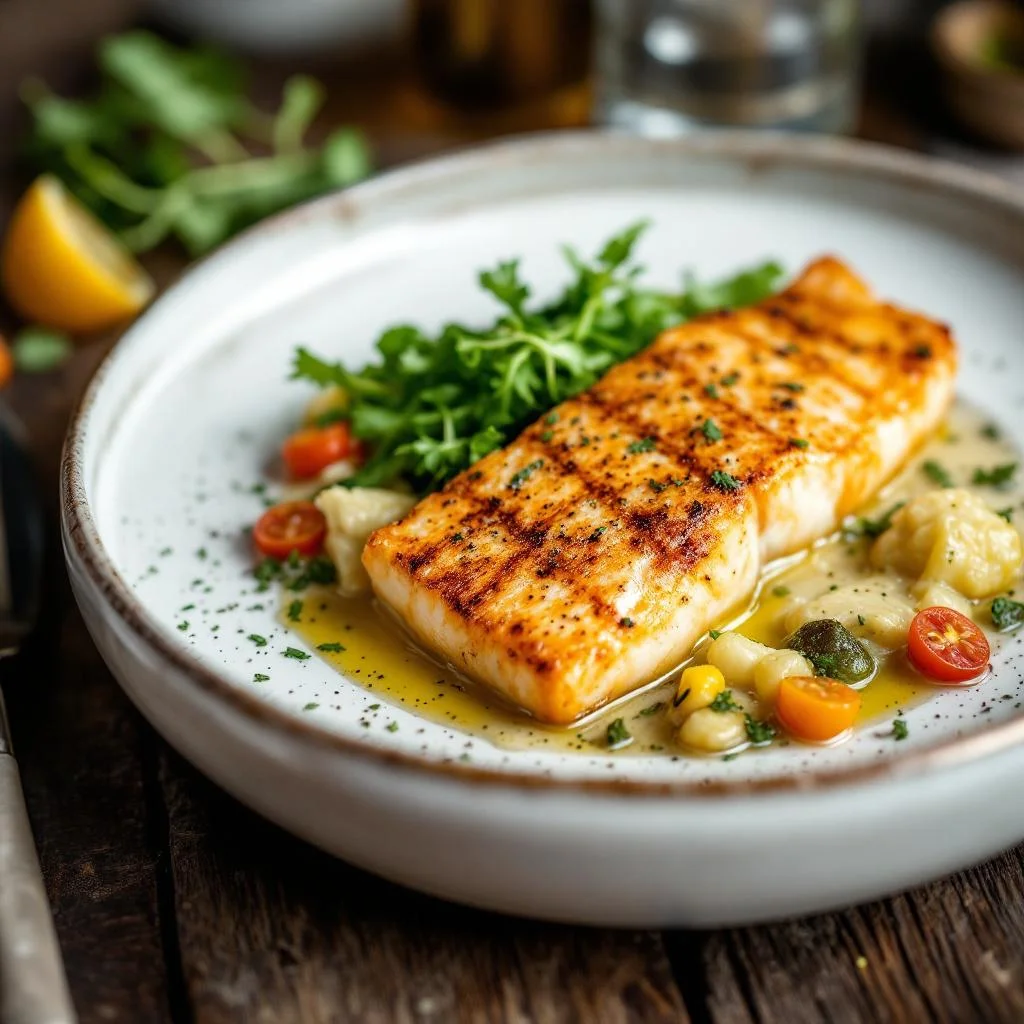 Filet de Poisson Farci à la Nouvelle-Orléans
