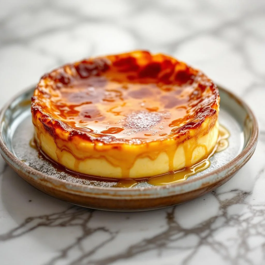 Flan au Lait et à la Cannelle