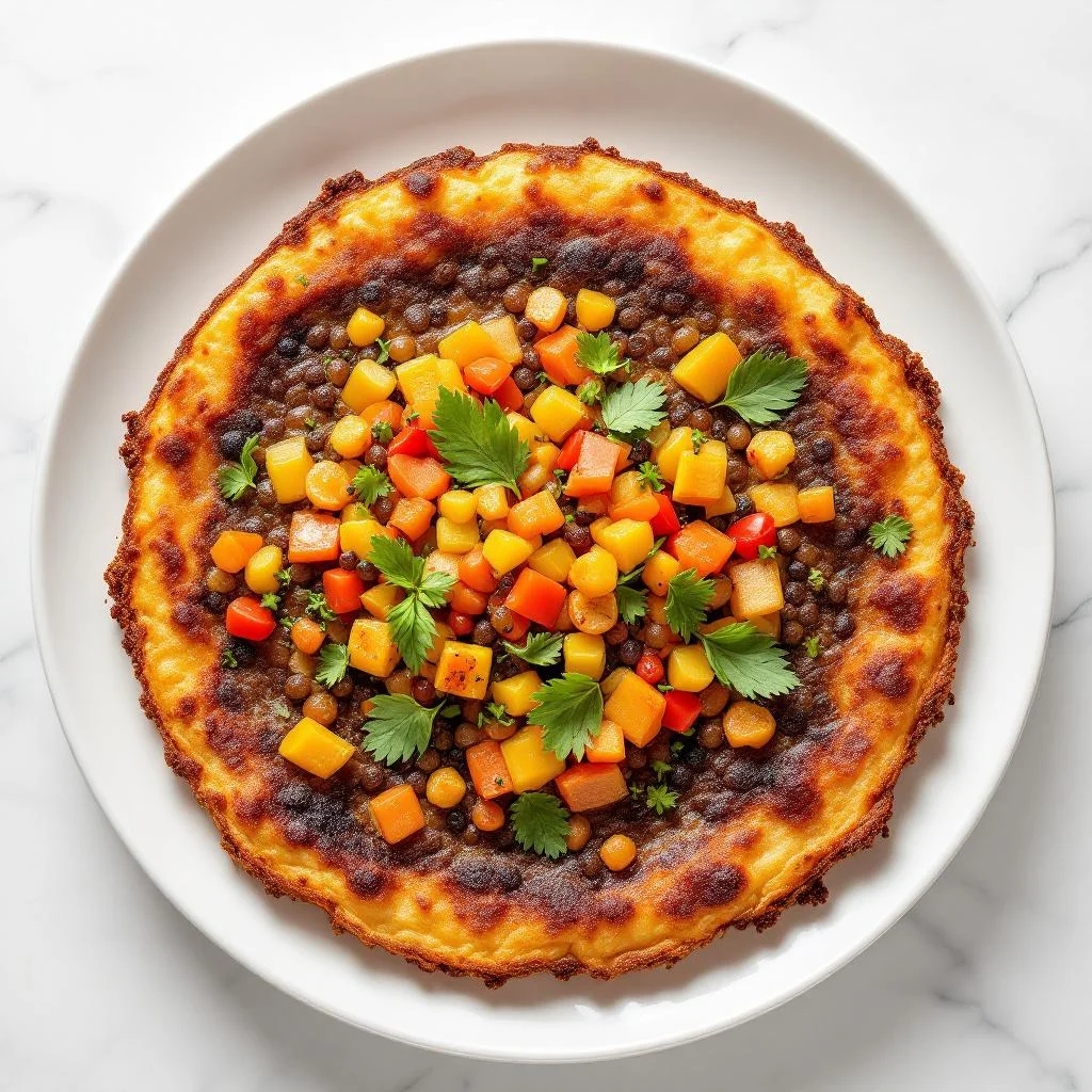 Galette de Lentilles Thaïlandaise