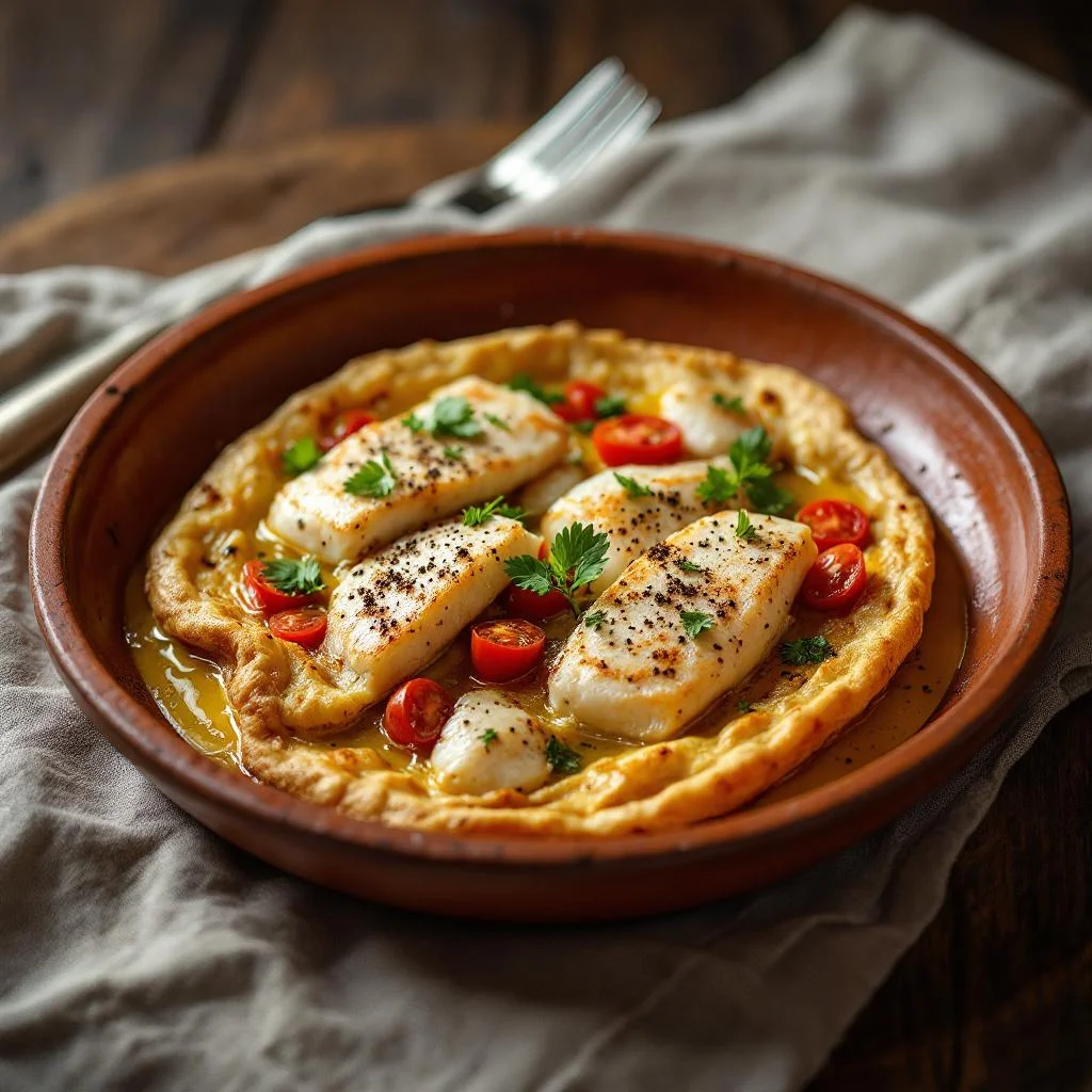 Galette de Poisson à la Vapeur