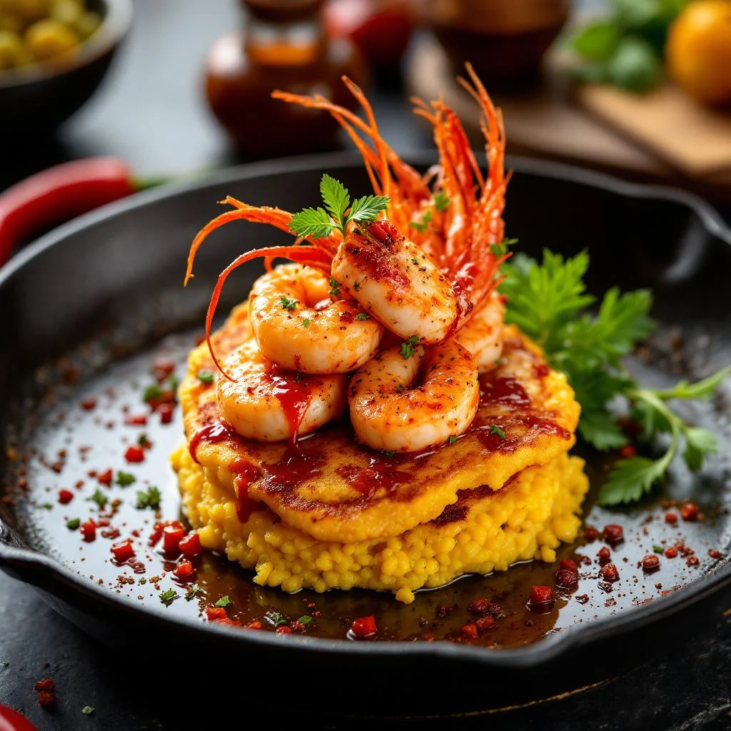 Galettes de Crevettes au Piment