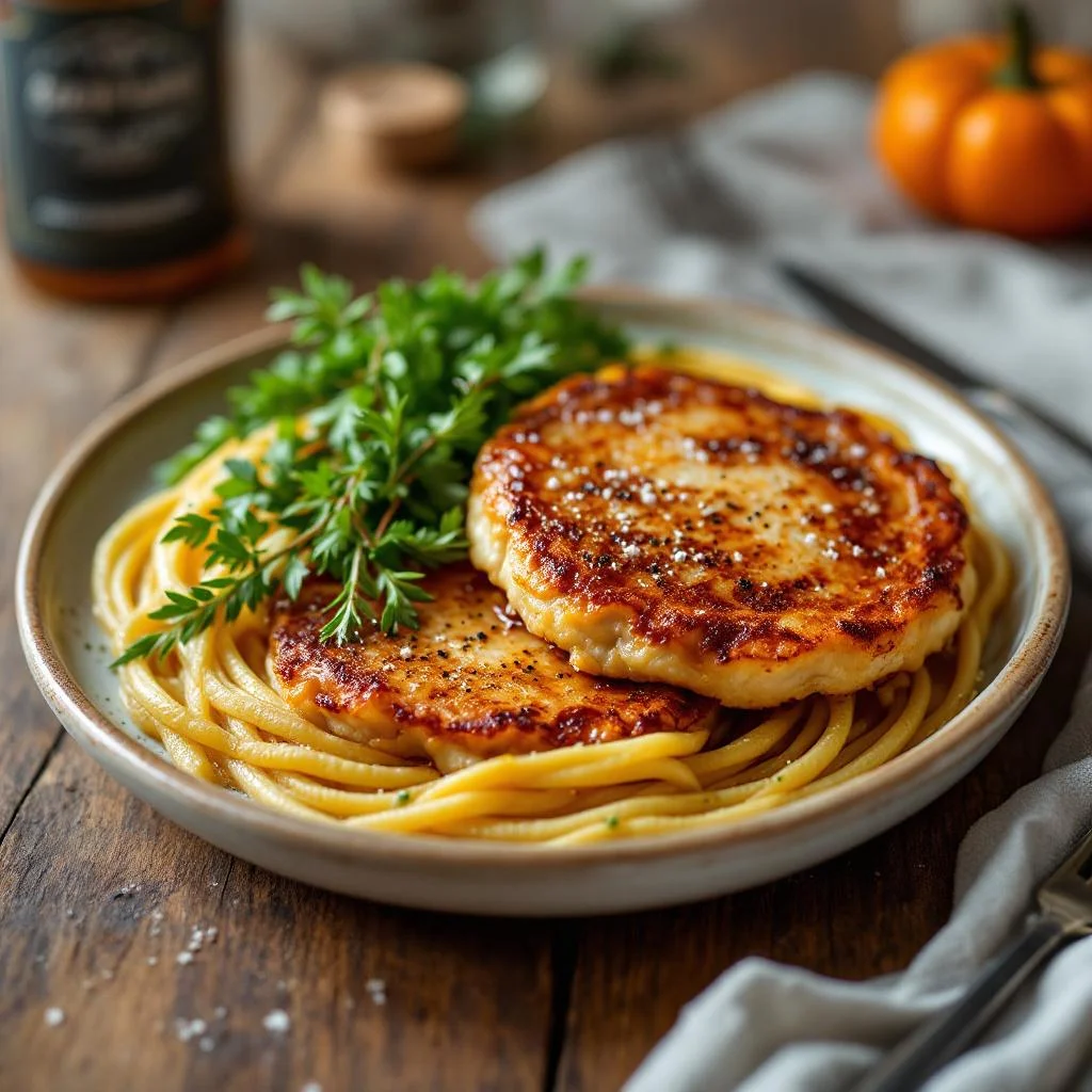 Galettes de Porc à l'Érable
