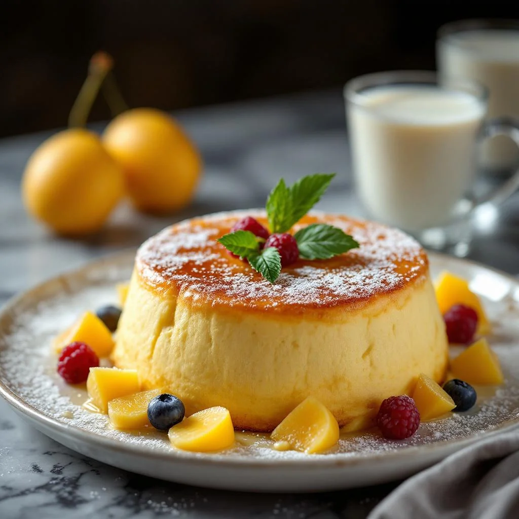 Gâteau de Crème aux Oeufs