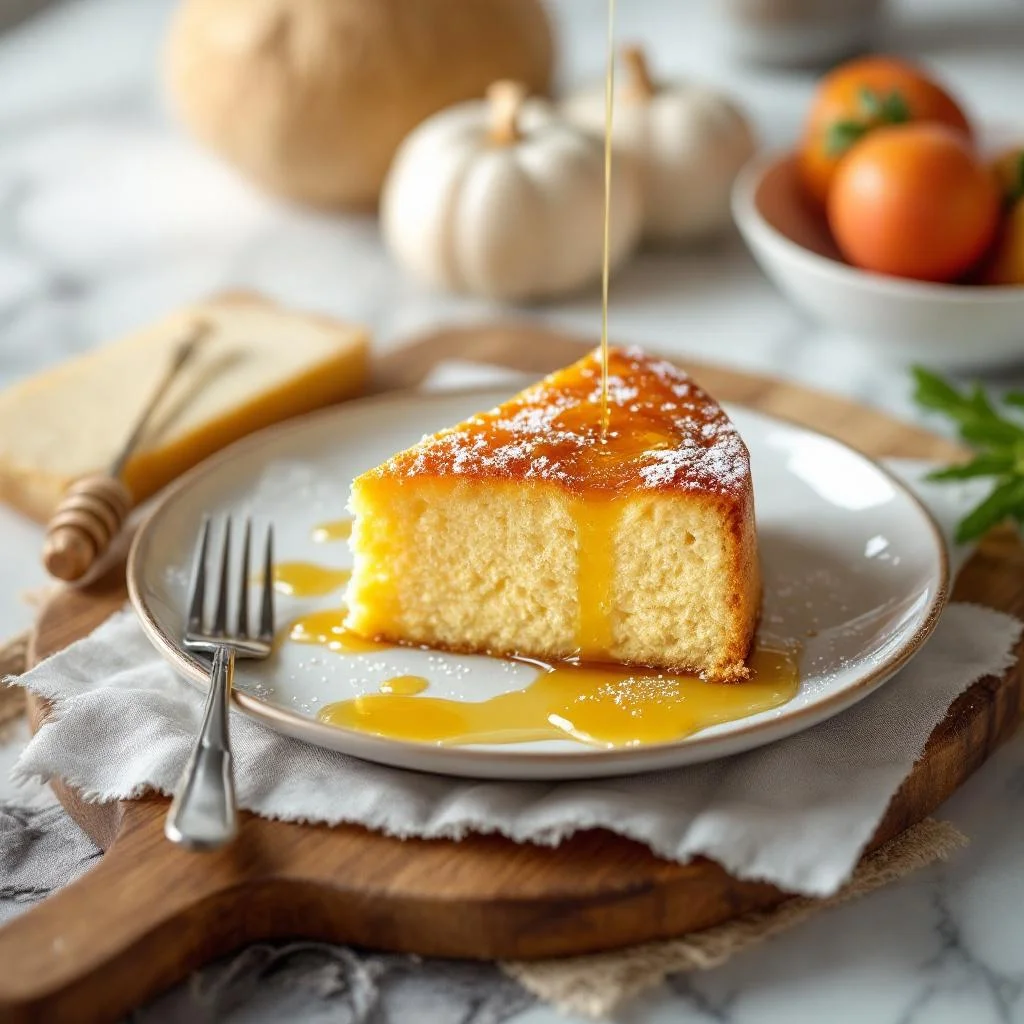 Gâteau de Maïs au Miel