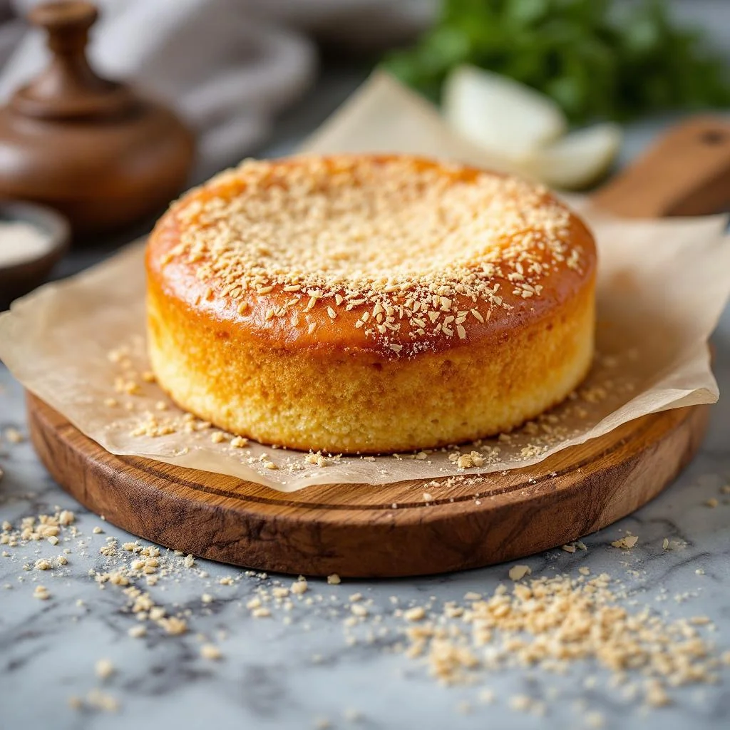Gâteau de mil à la noix de coco
