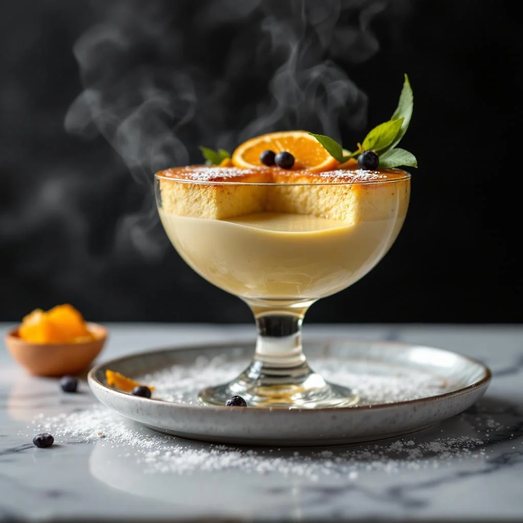 Gâteau de Semoule à la Fleur d'Oranger