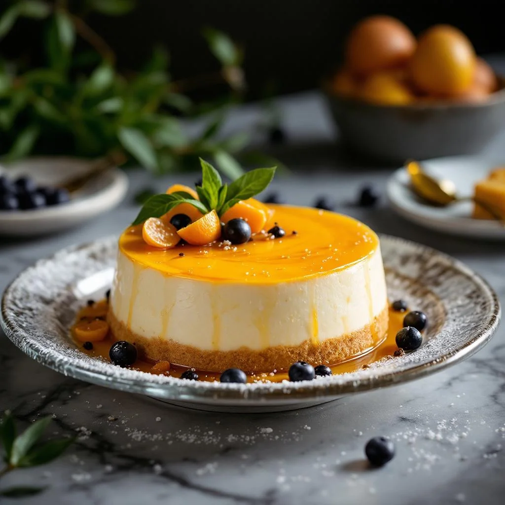 Gâteau de Semoule à la Ricotta et aux Agrumes