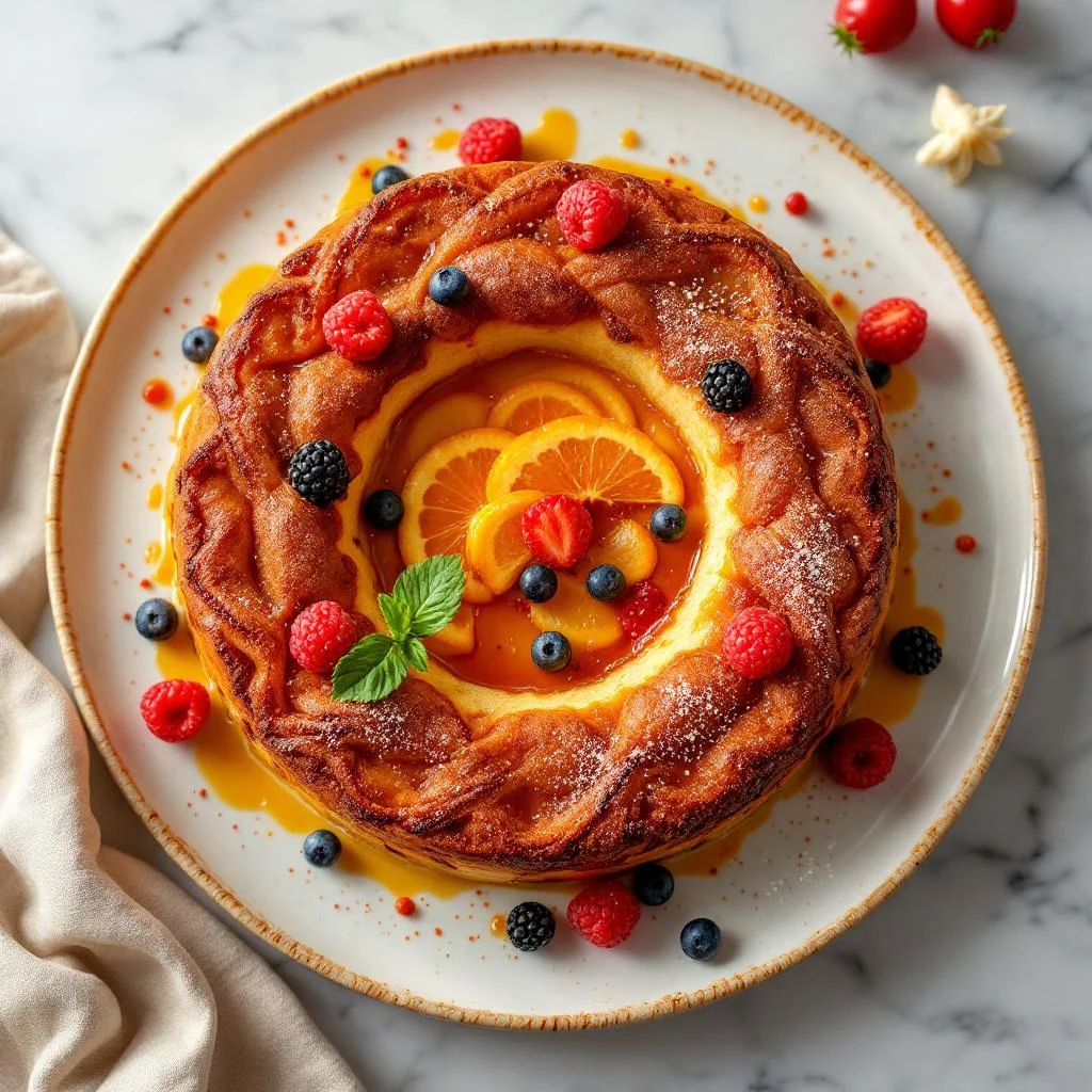Gâteau de Semoule aux Fruits Secs