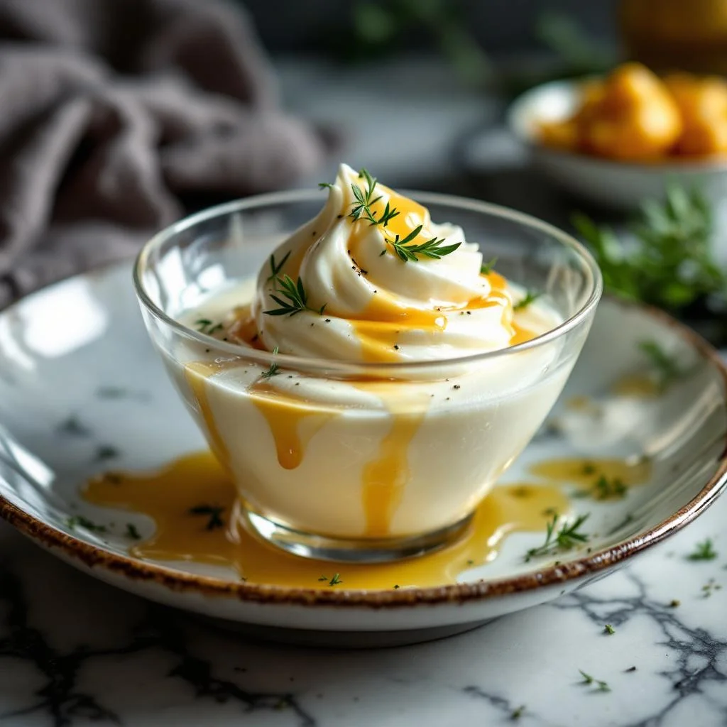 Glace à la Ricotta et au Miel