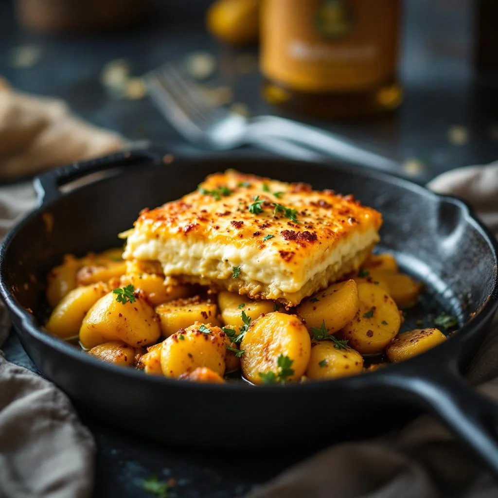 Gratin de Banane Plantain au Fromage