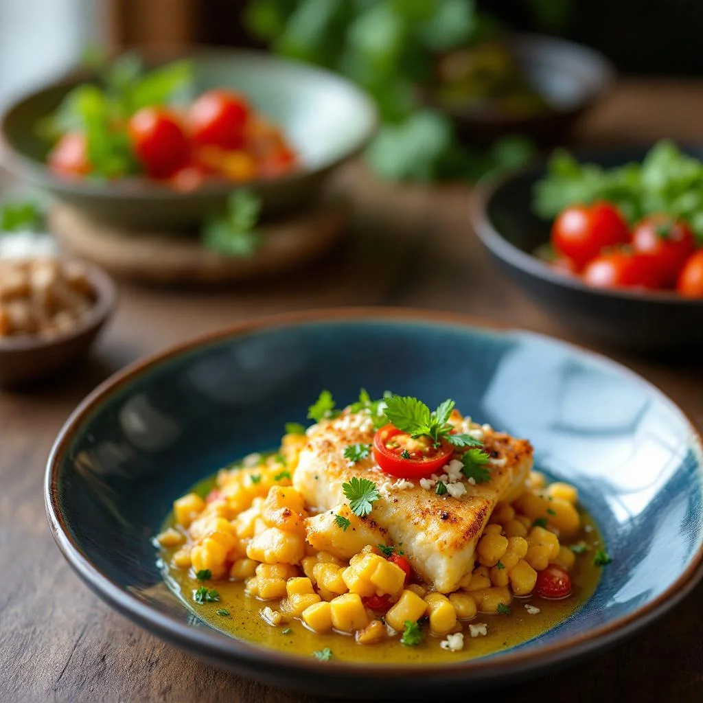Gratin de Poisson à la Péruvienne