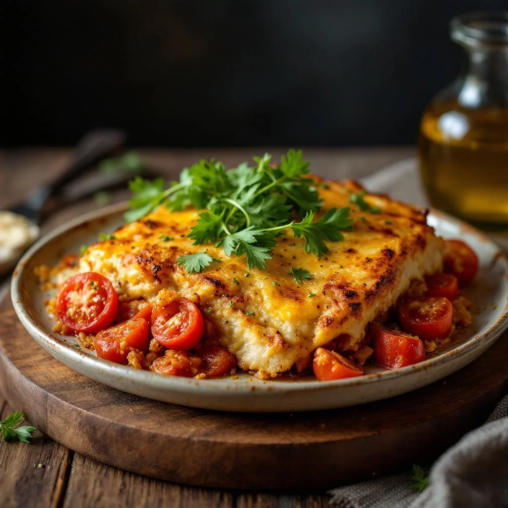 Gratin de Porc à la Tomate