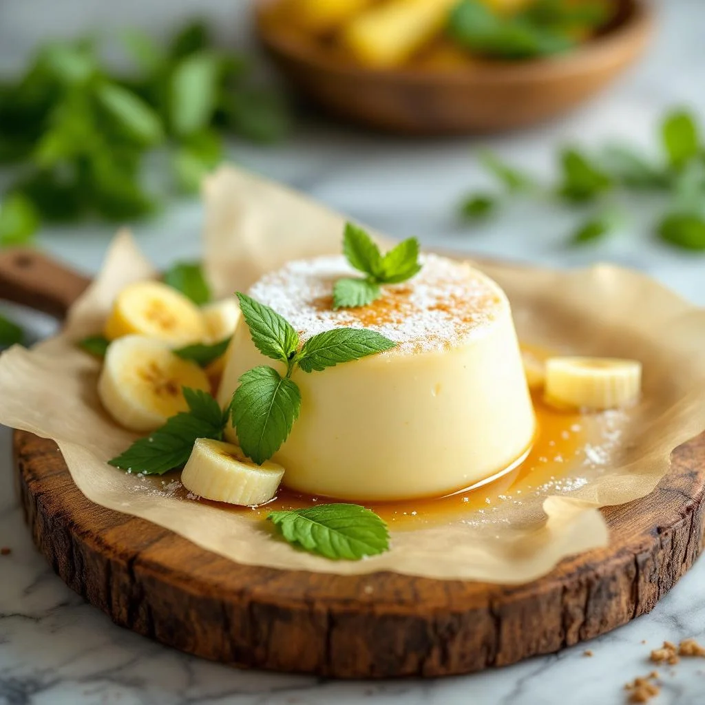 Khanom Pudding de Riz Gluant