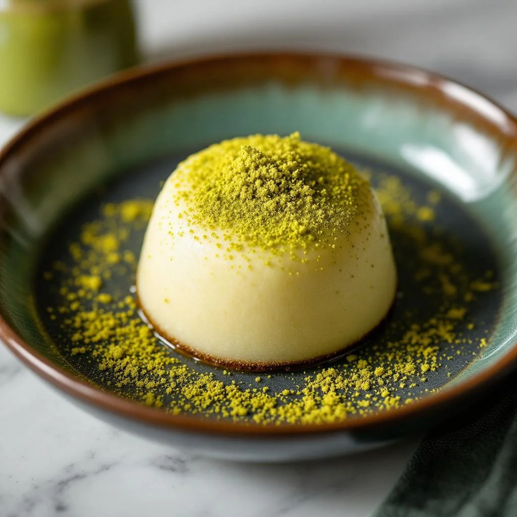 Mochi sucré au matcha