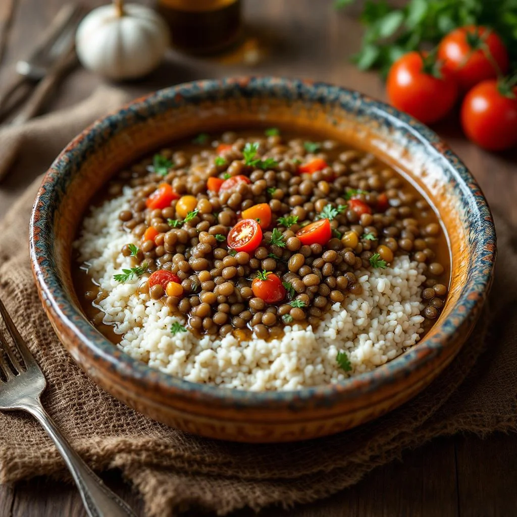 Mouhalabieh aux Lentilles
