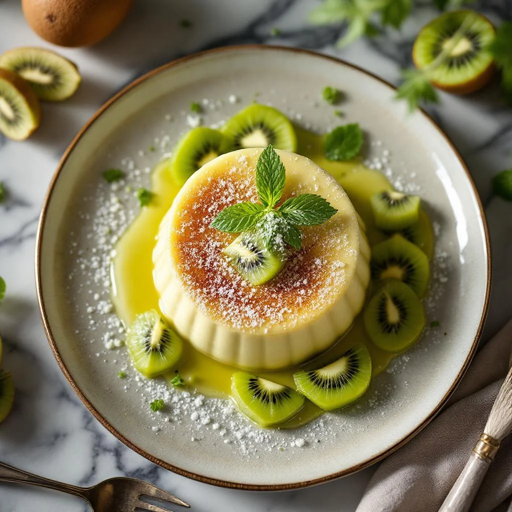 Mousse de Kiwi Néo-Zélandaise