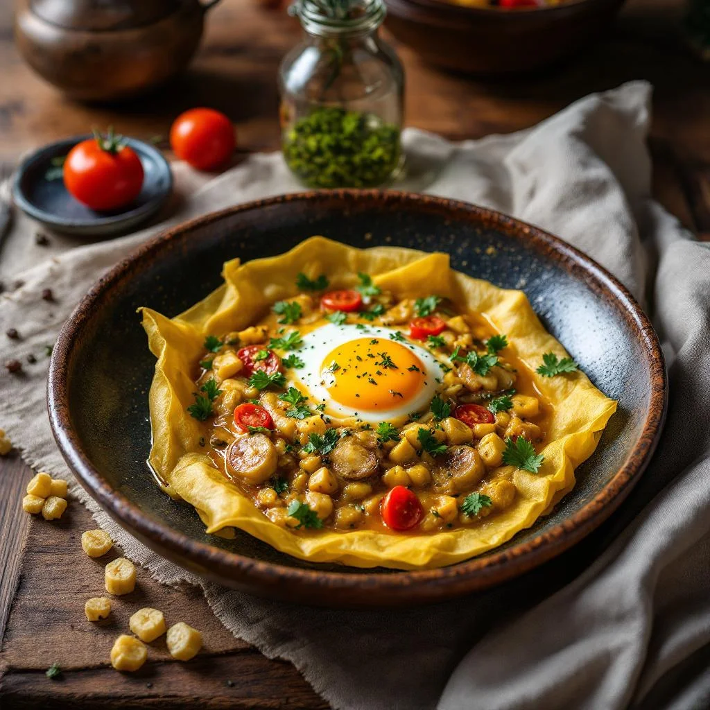 Oeufs en Papillote Béninois