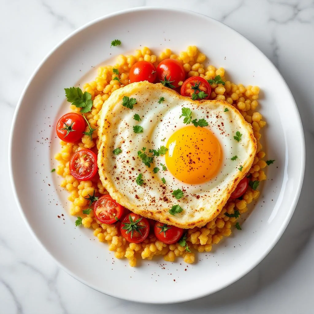 Oeufs Gratinés à la Tomate