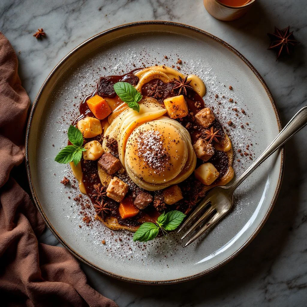 Pâtisserie de Dattes au Chocolat et Épices