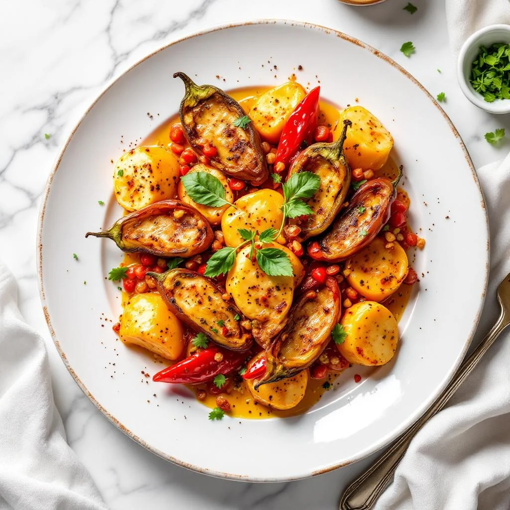 Piquillos Farcis au Fromage de Brebis