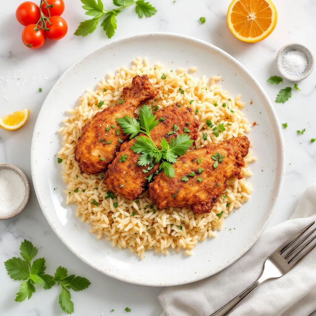 Poulet Frit aux Épices Thaïes