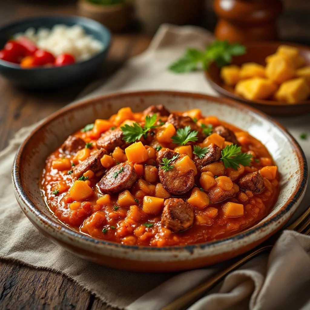 Purée de Viande à la Côte d'Ivoire