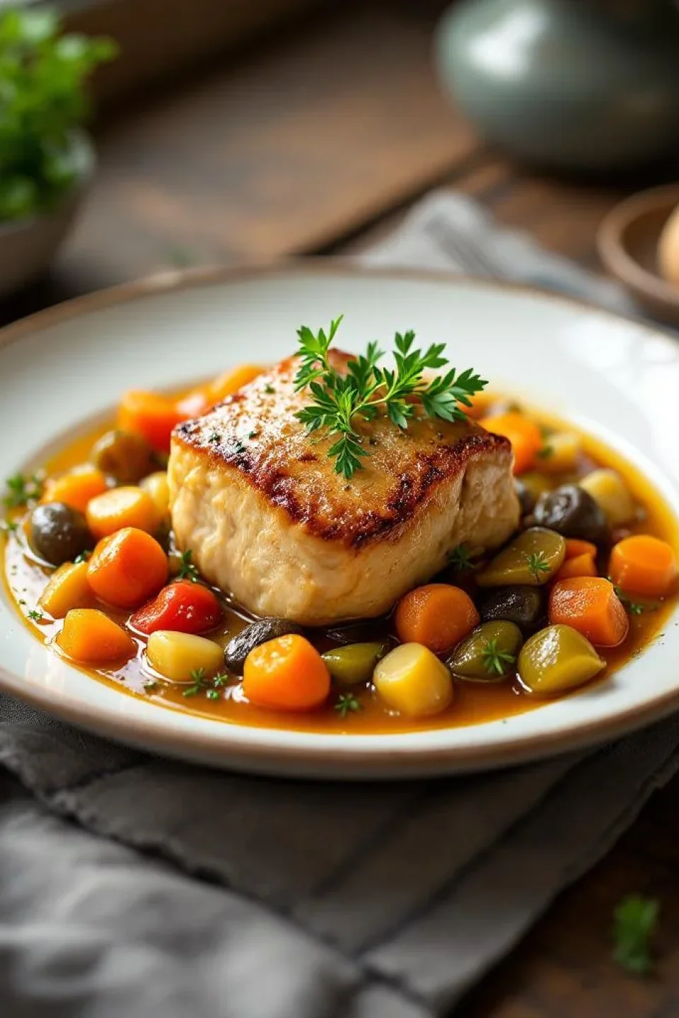 Ragoût d'Agneau aux Légumes de Saison