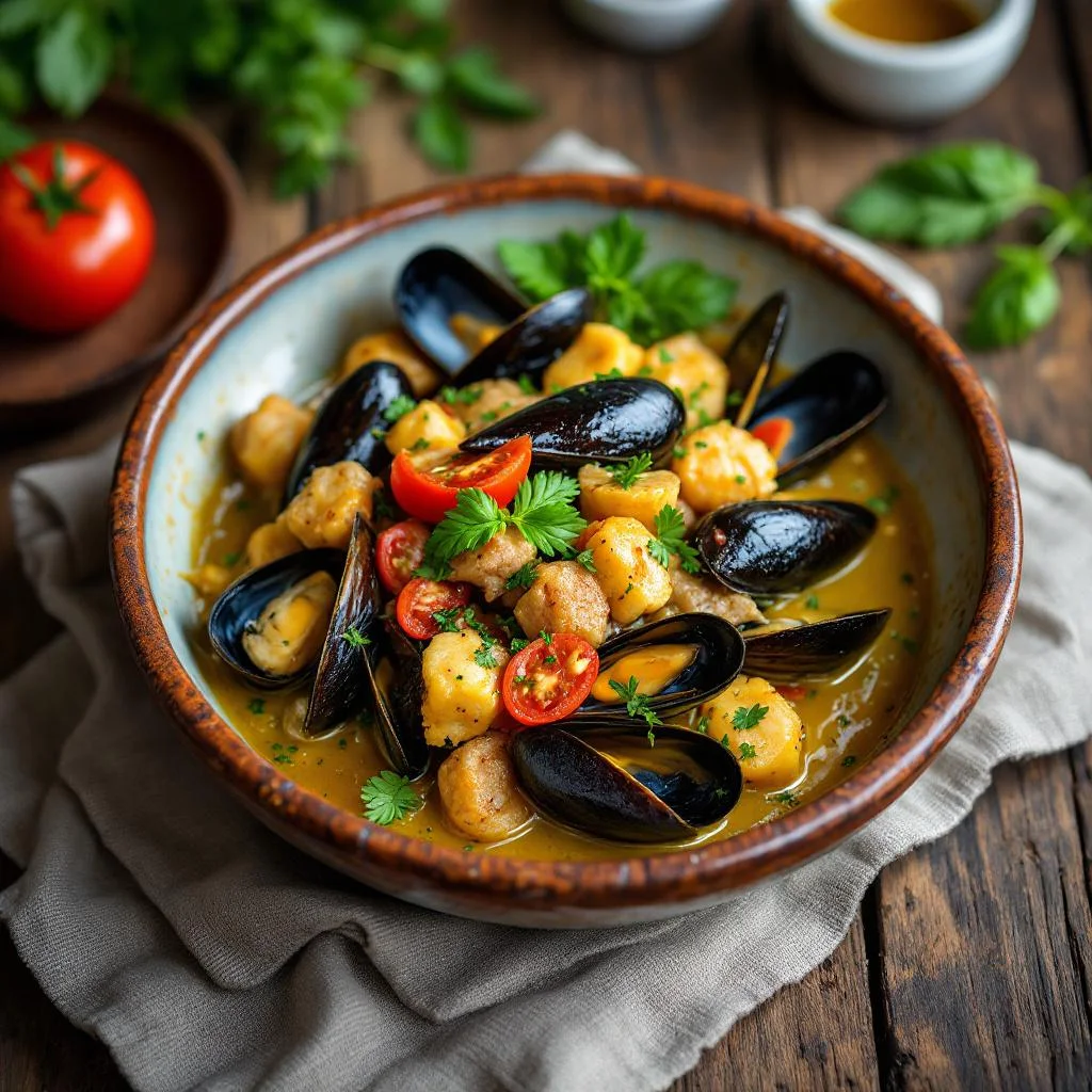 Ragoût de Moules à la Néo-Zélandaise