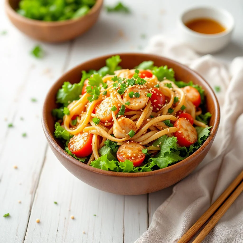 Salade de concombre à l'ail