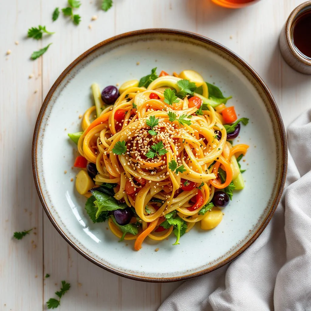 Salade de concombre à la japonaise
