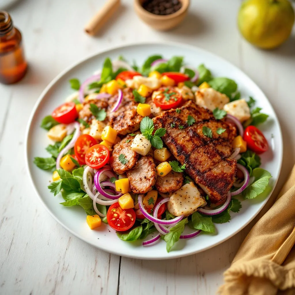 Salade de Porc Fumé à la Brésilienne