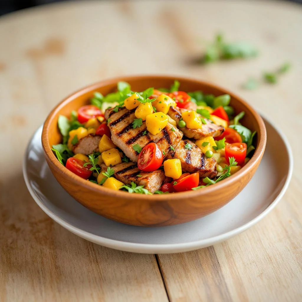 Salade de Porc Grillé au Tamarin