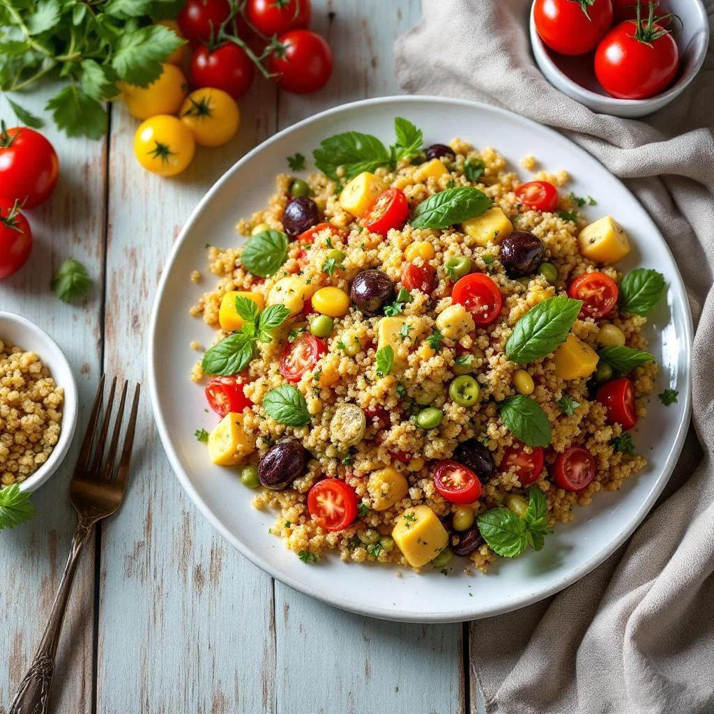 Salade de Quinoa aux Légumes