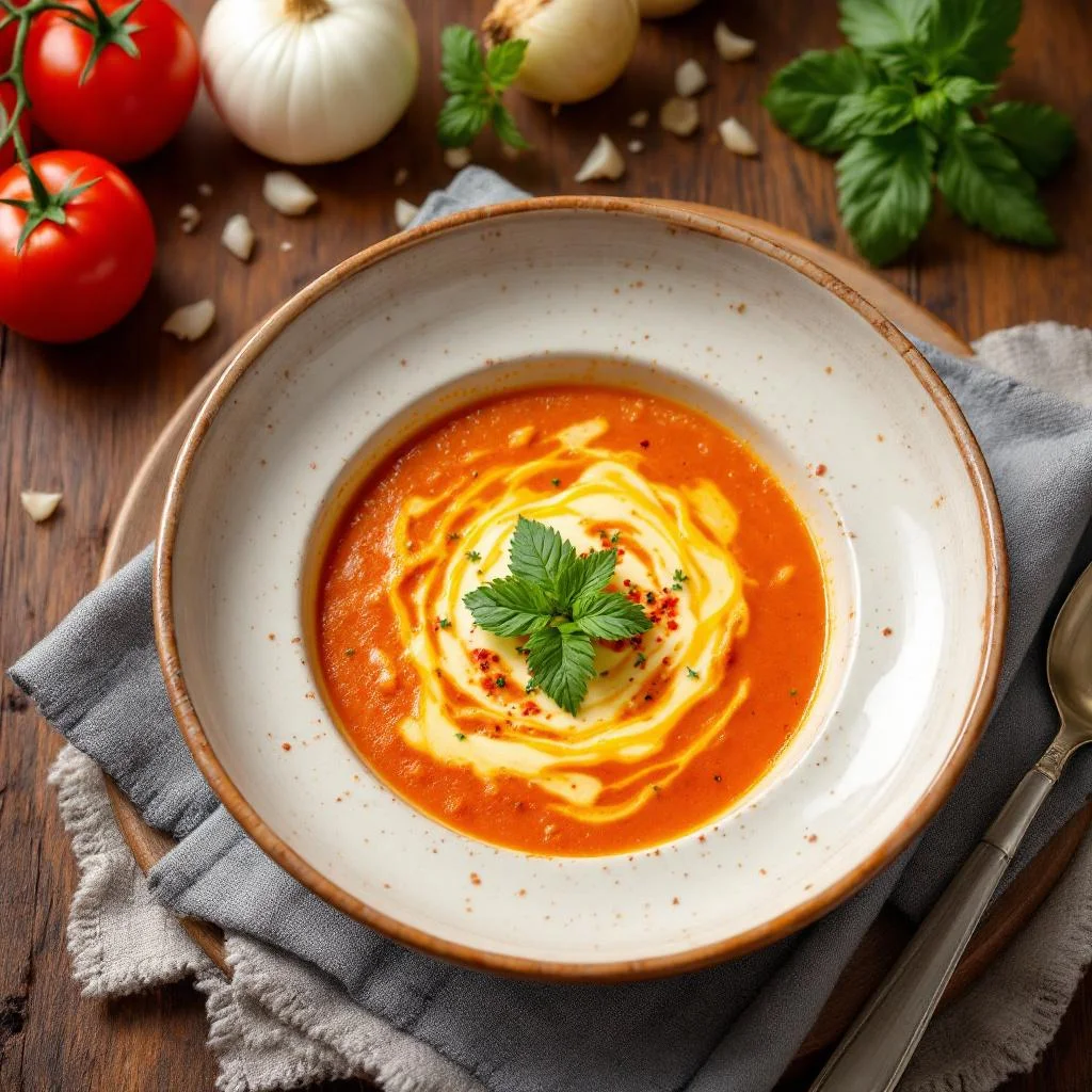 Soupe de Fromage à la Tunisienne