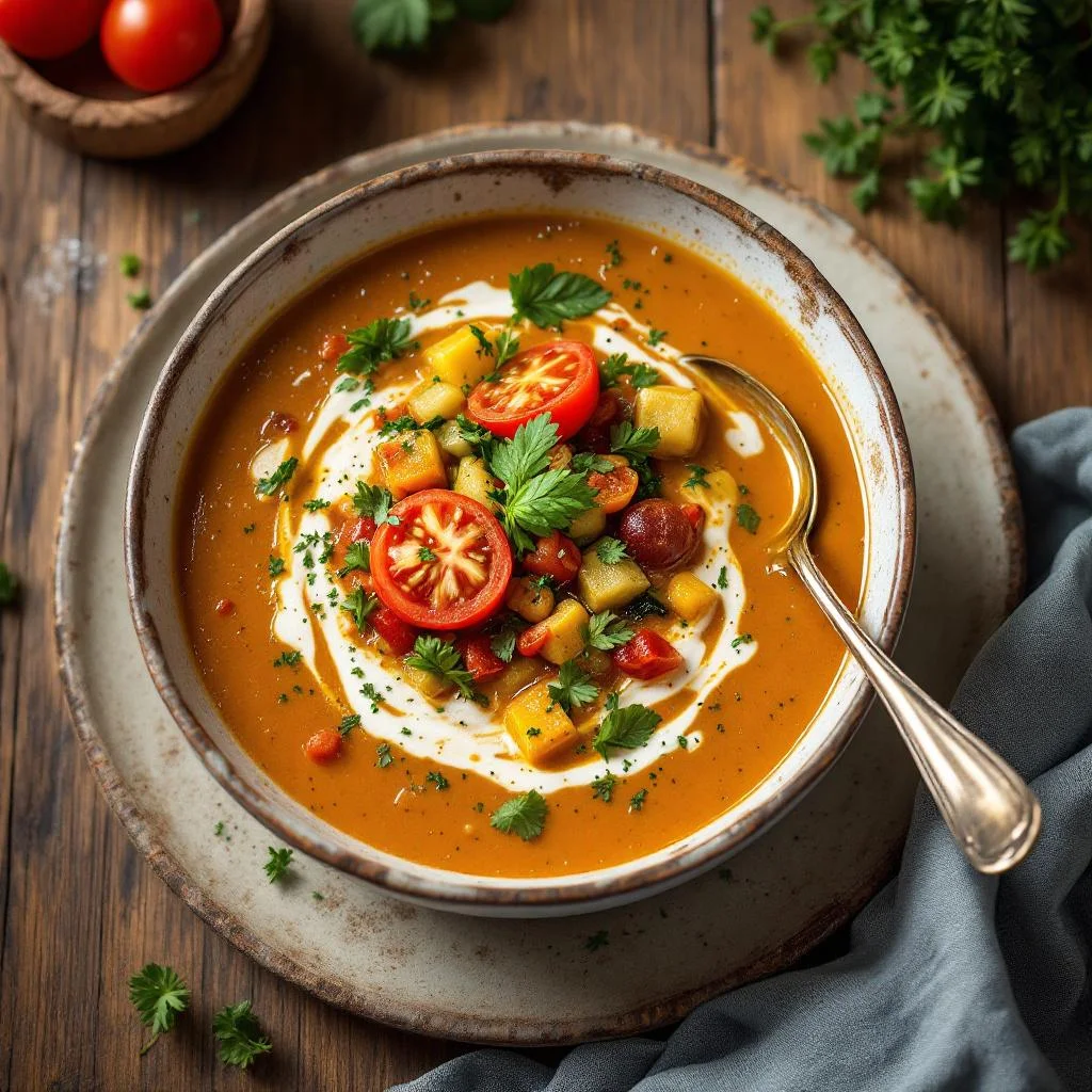 Soupe Végétale à la Vapeur